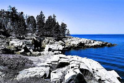 Arf Works - Maine Coast by Celestial Images