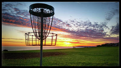 Sports Photos - Malibu Sunset by Christopher Thomas