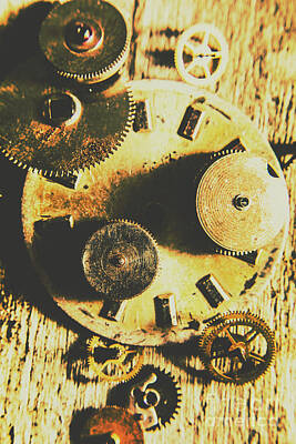 Steampunk Rights Managed Images - Man made time Royalty-Free Image by Jorgo Photography