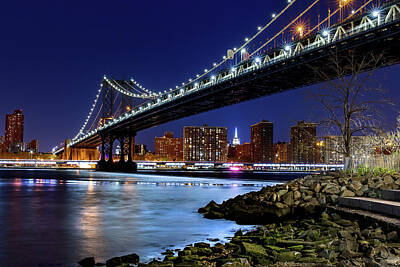 School Teaching - Manhattan Bridge by Mike Centioli