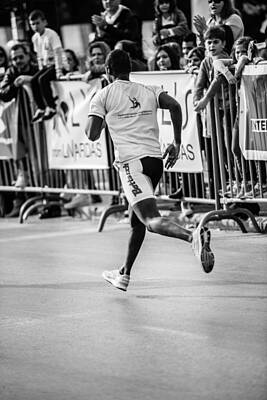 Athletes Photos - Marathon Athlete by Sotiris Filippou