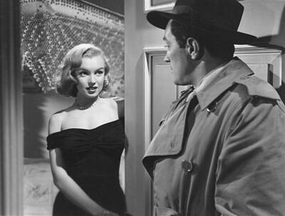 Actors Photos - Marilyn Monroe in THE ASPHALT JUNGLE  by Vintage Collectables