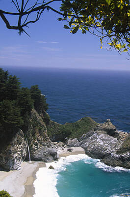 Temples - McWay Falls - Julia Pfeiffer Burns State Park by Soli Deo Gloria Wilderness And Wildlife Photography