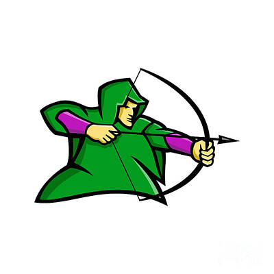 Adventure Photography - Medieval Archer Mascot by Aloysius Patrimonio