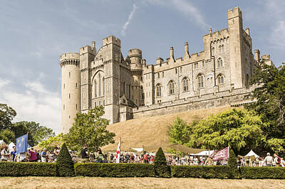 Food And Beverage Royalty-Free and Rights-Managed Images - Medieval Event - Arundel Castle. by Hazy Apple
