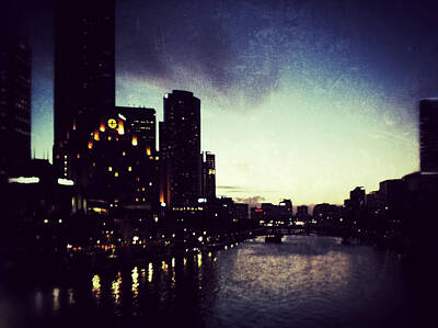 Cities Royalty Free Images - Melbourne Australia Royalty-Free Image by Sarah Coppola