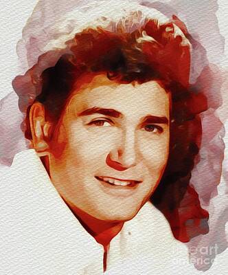 Celebrities Royalty-Free and Rights-Managed Images - Michael Landon, Hollywood Legend by Esoterica Art Agency