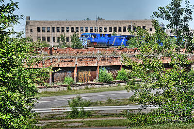 Wine Corks Royalty Free Images - Michigan Central Station Royalty-Free Image by Scott Bert