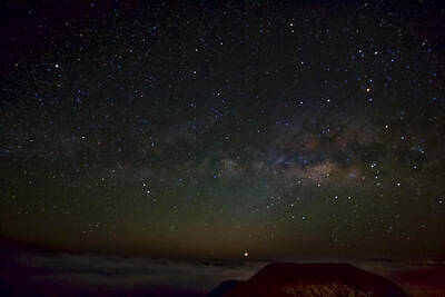 Star Wars Baby - Milky Way and Venus over Haleakala by Josh Bryant