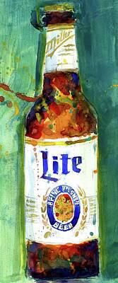 Royalty-Free and Rights-Managed Images - Miller Lite - 100 bottles beer on the wall by Dorrie Rifkin