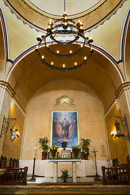 Jackie Kennedy - Mission Concepcion Altar by Stephen Stookey