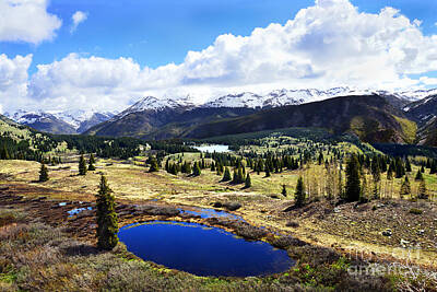 Easter Egg Hunt Rights Managed Images - Molas Pass in Colorado Royalty-Free Image by Catherine Sherman