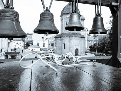 Israeli Flag Rights Managed Images - Monastery bells Royalty-Free Image by Alexey Stiop