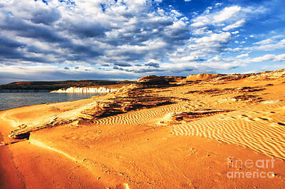 Classic Golf - Morning Couds Lake Powell by Thomas R Fletcher
