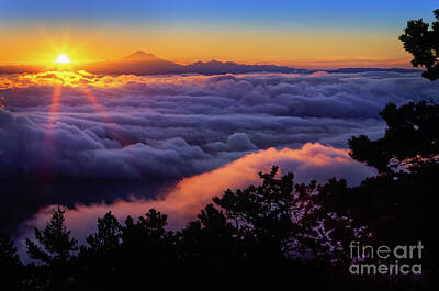 I Want To Believe Posters - Mount Constitution Sunrise by Inge Johnsson
