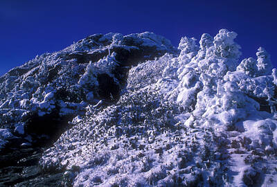 The Best Of Erin Hanson - Mount Mansfield Summit Snow by John Burk