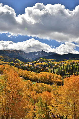 College Campus Collection - Mountain Village Fall by Ray Mathis