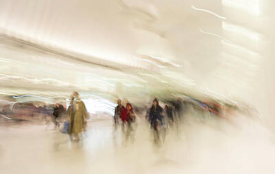 Impressionism Photo Rights Managed Images - Multitudes Royalty-Free Image by Alex Lapidus