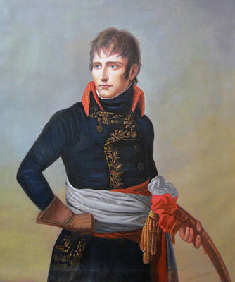 Portraits Royalty-Free and Rights-Managed Images - Napoleon Bonaparte as First Consul by Andrea Appiani