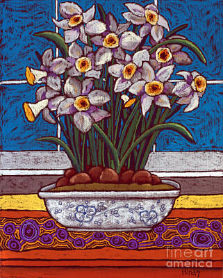 Whimsical Flowers - Narcissus by David Hinds