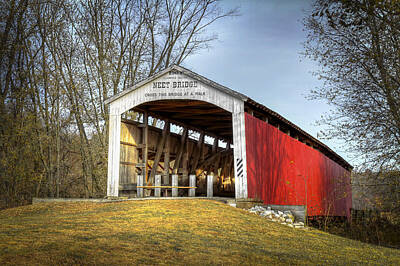 Music Royalty-Free and Rights-Managed Images - Neet covered bridge by Jack R Perry