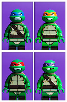 Royalty-Free and Rights-Managed Images - Ninja Turtles by Samuel Whitton