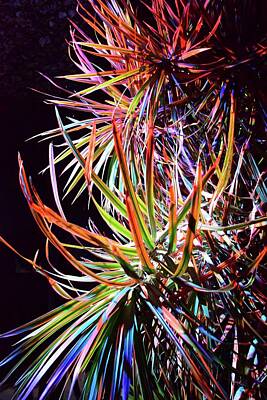 Green Grass - Nite Lights by Florene Welebny