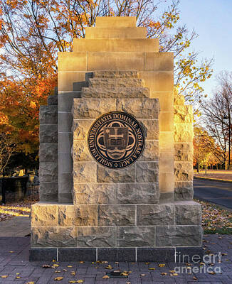 Recently Sold - Landmarks Photos - Notre Dame University by Jerry Fornarotto