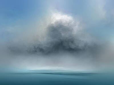 Abstract Landscape Royalty Free Images - Ocean Dreams Royalty-Free Image by Lonnie Christopher