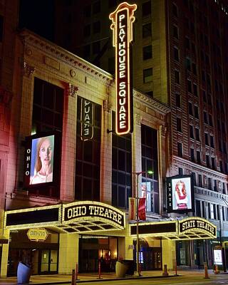 Actors Photos - Ohio and State Theaters by Frozen in Time Fine Art Photography