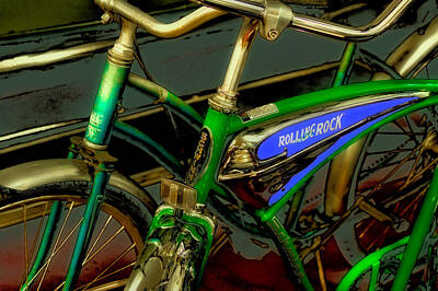 Beer Photos - Old Bicycles by David Patterson