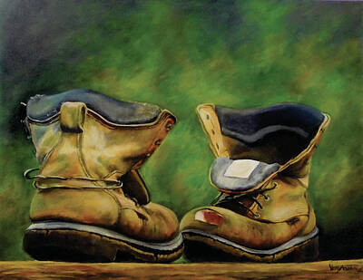 Rusty Trucks - Old Boots by Venetka Arsenov