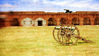 Pbs Kids - Old Fort and Cannon Still Liife by Lynne Daley