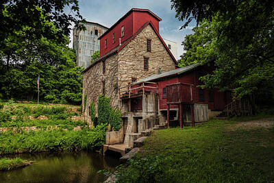Scott Bean Rights Managed Images - Old Oxford Mill Royalty-Free Image by Scott Bean