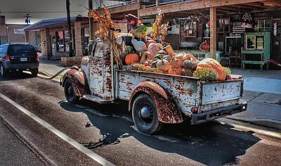 Adventure Photography - Old Pumpkin Truck  by Buck Buchanan