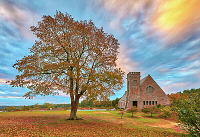Fun Patterns - Old Stone Church by Juergen Roth