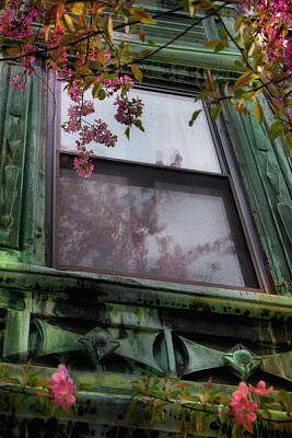 Discover Inventions - Old Windows - Back Bay Boston by Joann Vitali