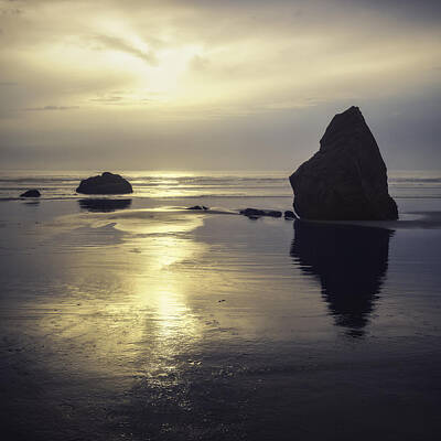 Royalty-Free and Rights-Managed Images - Oregon Zen - square by Eduard Moldoveanu