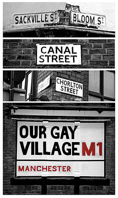 Marilyn Monroe - Our Gay Village Manchester by John Rogers
