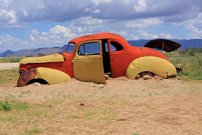 Steampunk Photos - Out Of The Desert by Aidan Moran