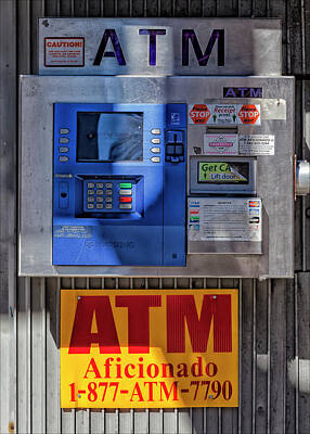 Chemical Glassware - Outdoor ATM by Robert Ullmann