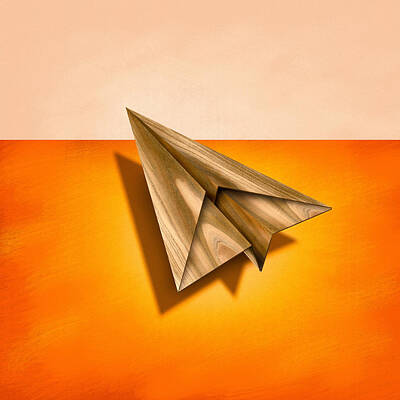 Still Life Photos - Paper Airplanes of Wood 18 by YoPedro
