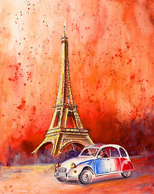 American Red Cross Posters - Paris Authentic by Miki De Goodaboom