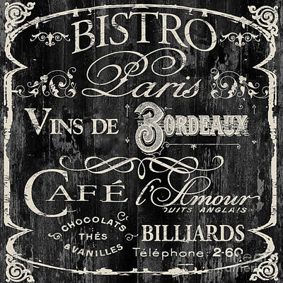 Cities Royalty-Free and Rights-Managed Images - Paris Bistro  by Mindy Sommers