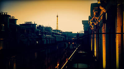 Paris Skyline Photos - Parisian Skyline by Christina Zizzo