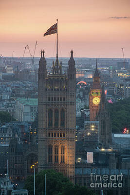 1-war Is Hell - Parliament Closeup Sunset by Mike Reid