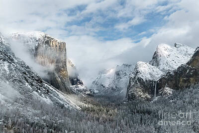 Architecture David Bowman - Peaceful Moments - Yosemite Valley by Sandra Bronstein