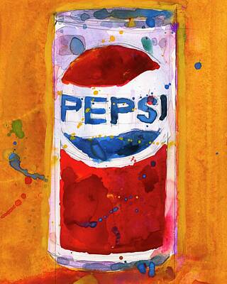 Royalty-Free and Rights-Managed Images - Pepsi Vintage Can by Dorrie Rifkin