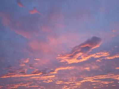 Clouds - Pheonix Rising in the Firey Dusk by Jenn Beck