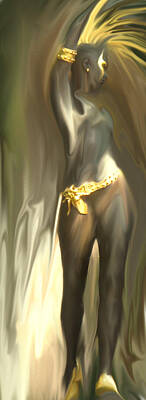 Nudes Digital Art - Phoenix Rising by Ian  MacDonald